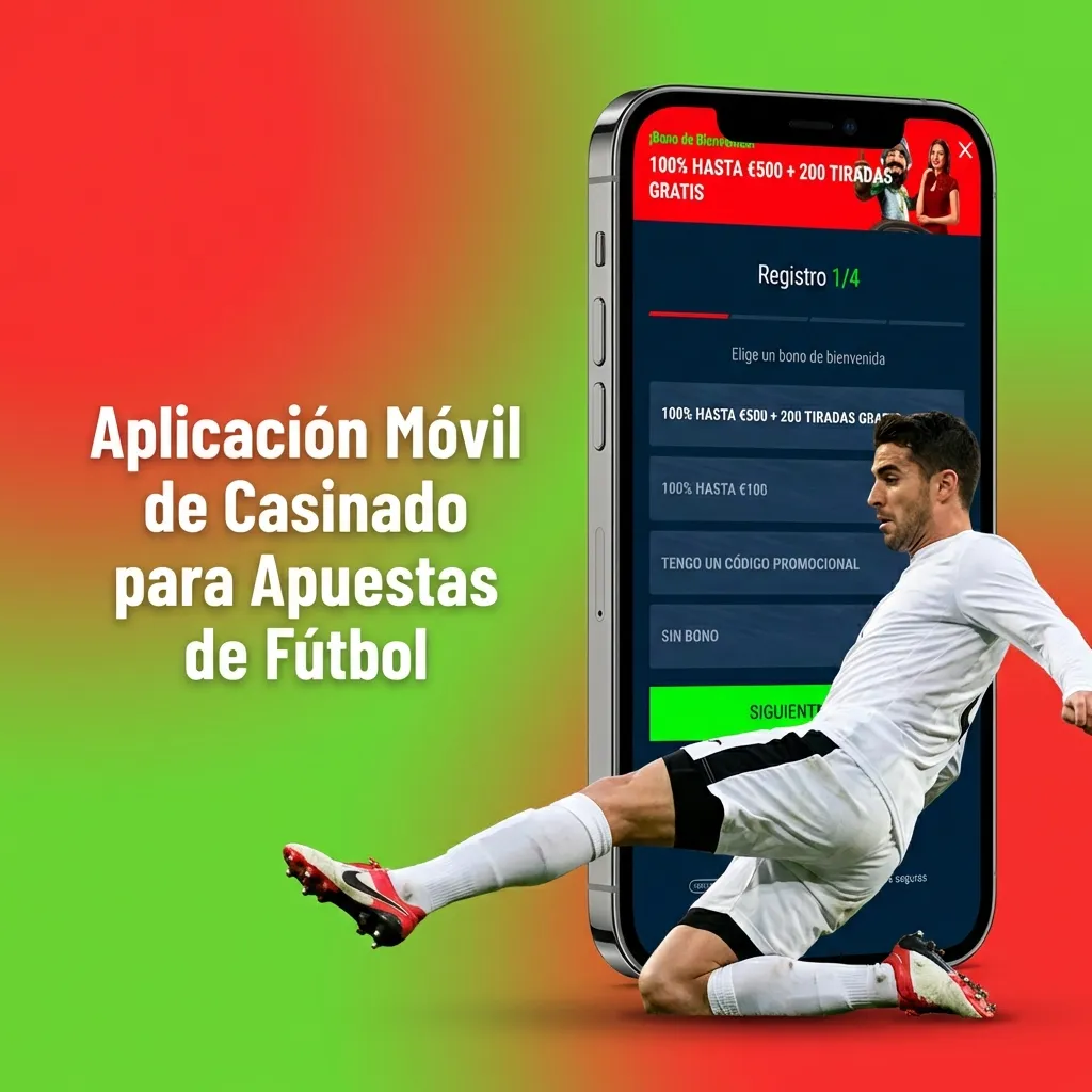 Smartphone displaying Casinado mobile betting app interface with football match odds and betting options on screen