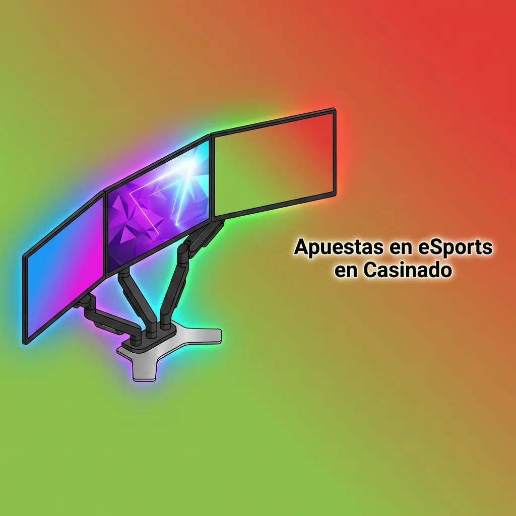 Captura de la sección de apuestas eSports en Casinado con logotipos de Dota 2, CS2, StarCraft, LoL y Valorant