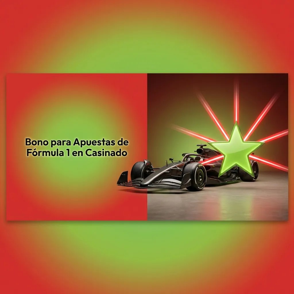 Bono de bienvenida de hasta 500€ para apuestas de Fórmula 1 en Casinado con depósito mínimo de 10€