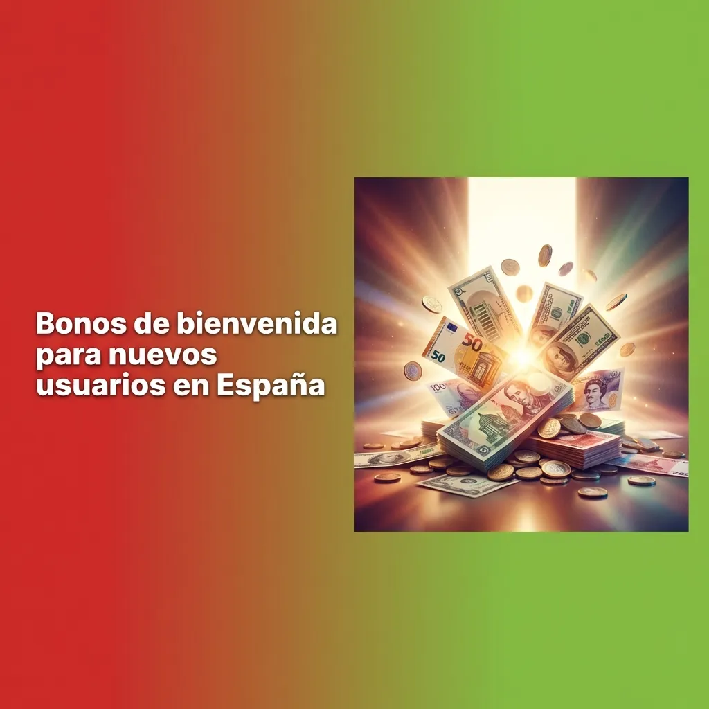 Banner sobre bonos de bienvenida en España: hasta 500€ y 200 tiradas gratis en casino y apuestas deportivas