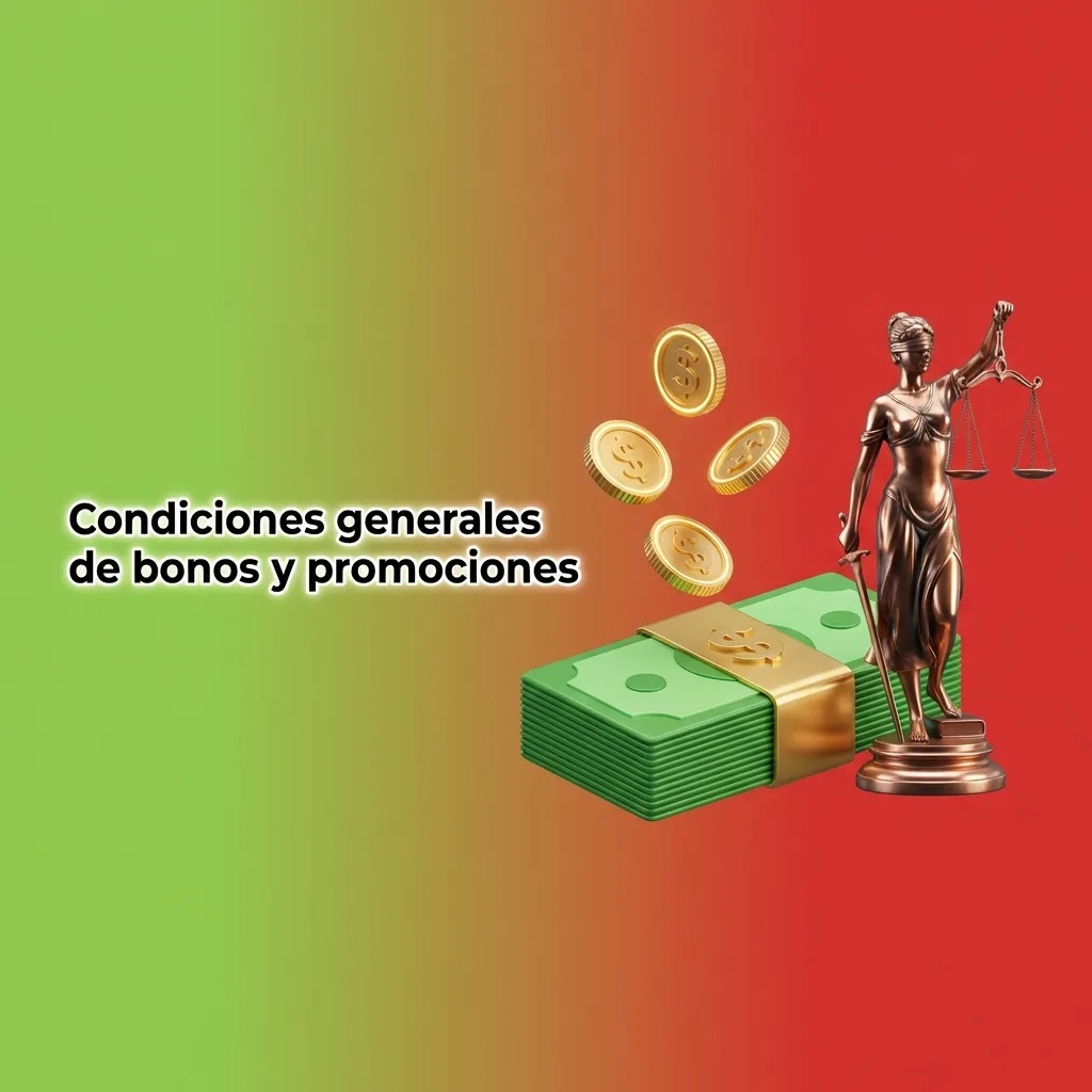 Página informativa de Casinado con título y lista de condiciones generales de bonos y promociones en España