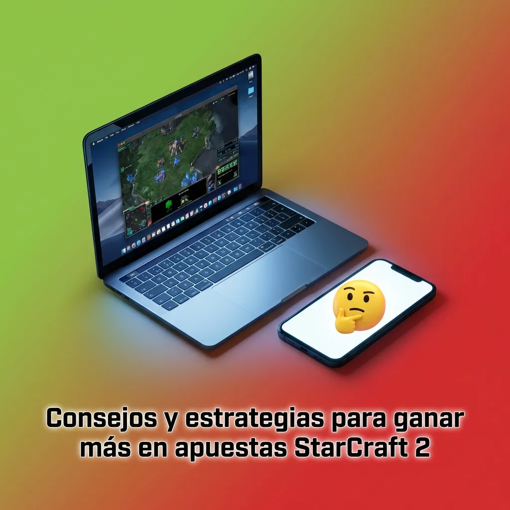 StarCraft 2 players competing in esports tournament with betting strategy tips displayed on screen