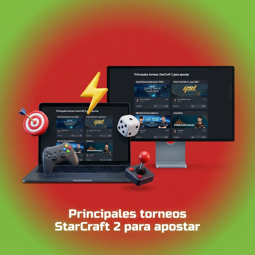 StarCraft II professional tournament logos and competitions for esports betting opportunities