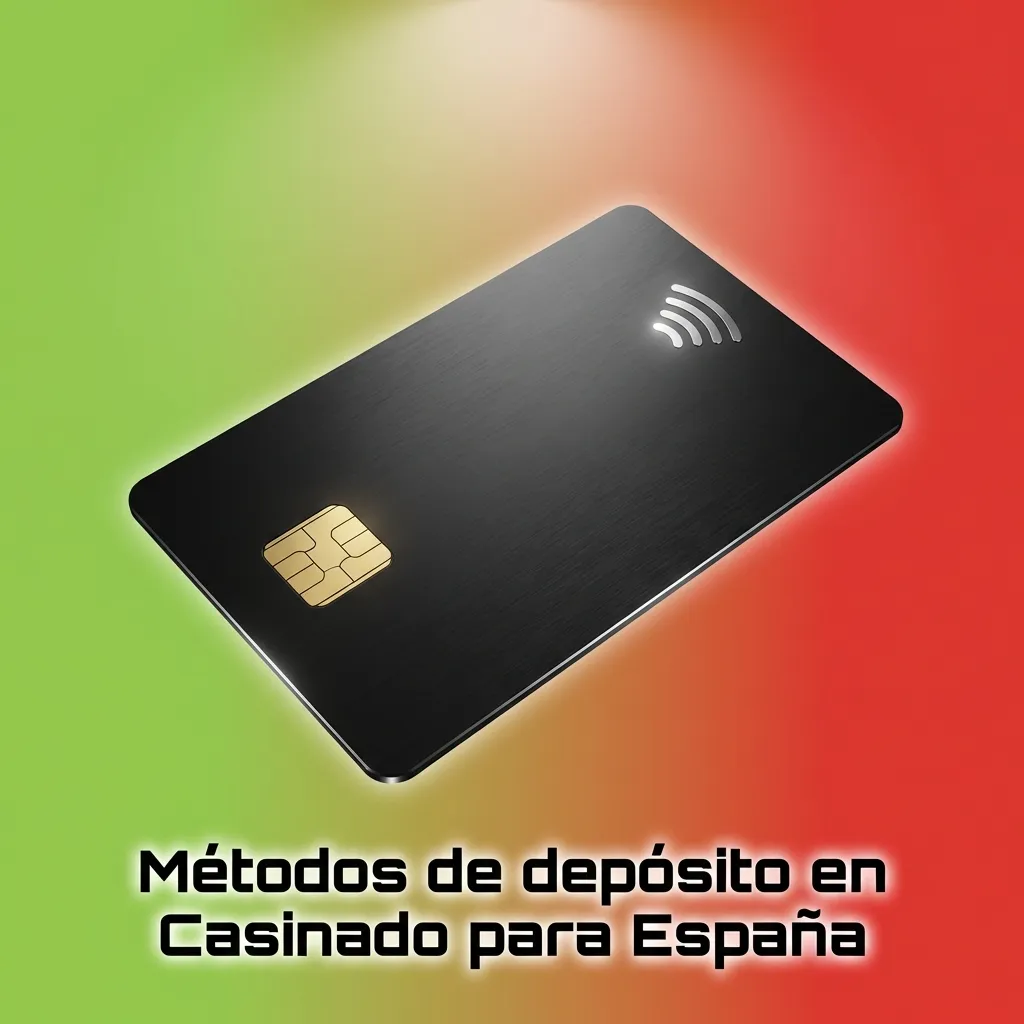 Pantalla de Casinado España mostrando métodos de depósito: Mastercard, Skrill, Neteller, paysafecard, criptomonedas y más