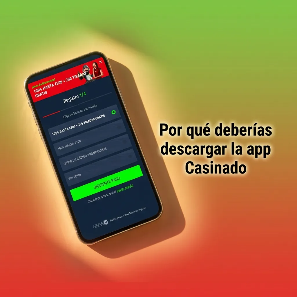 Móvil mostrando la app Casinado con apuestas en vivo, saldo visible y notificaciones, destacando rapidez y uso cómodo en pantalla pequeña
