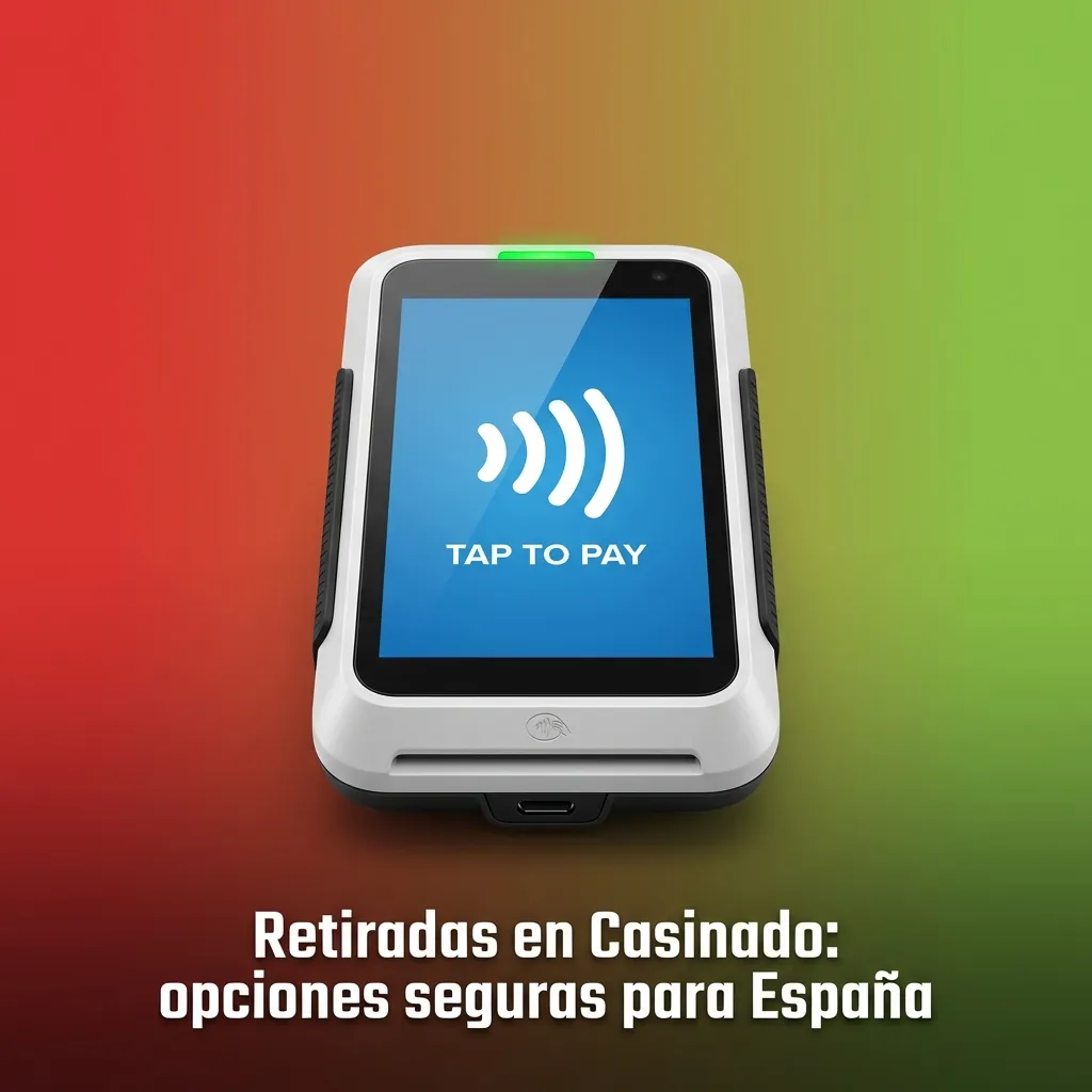 Interfaz de retiro en Casinado mostrando métodos seguros como tarjeta, monederos electrónicos y criptomonedas para España